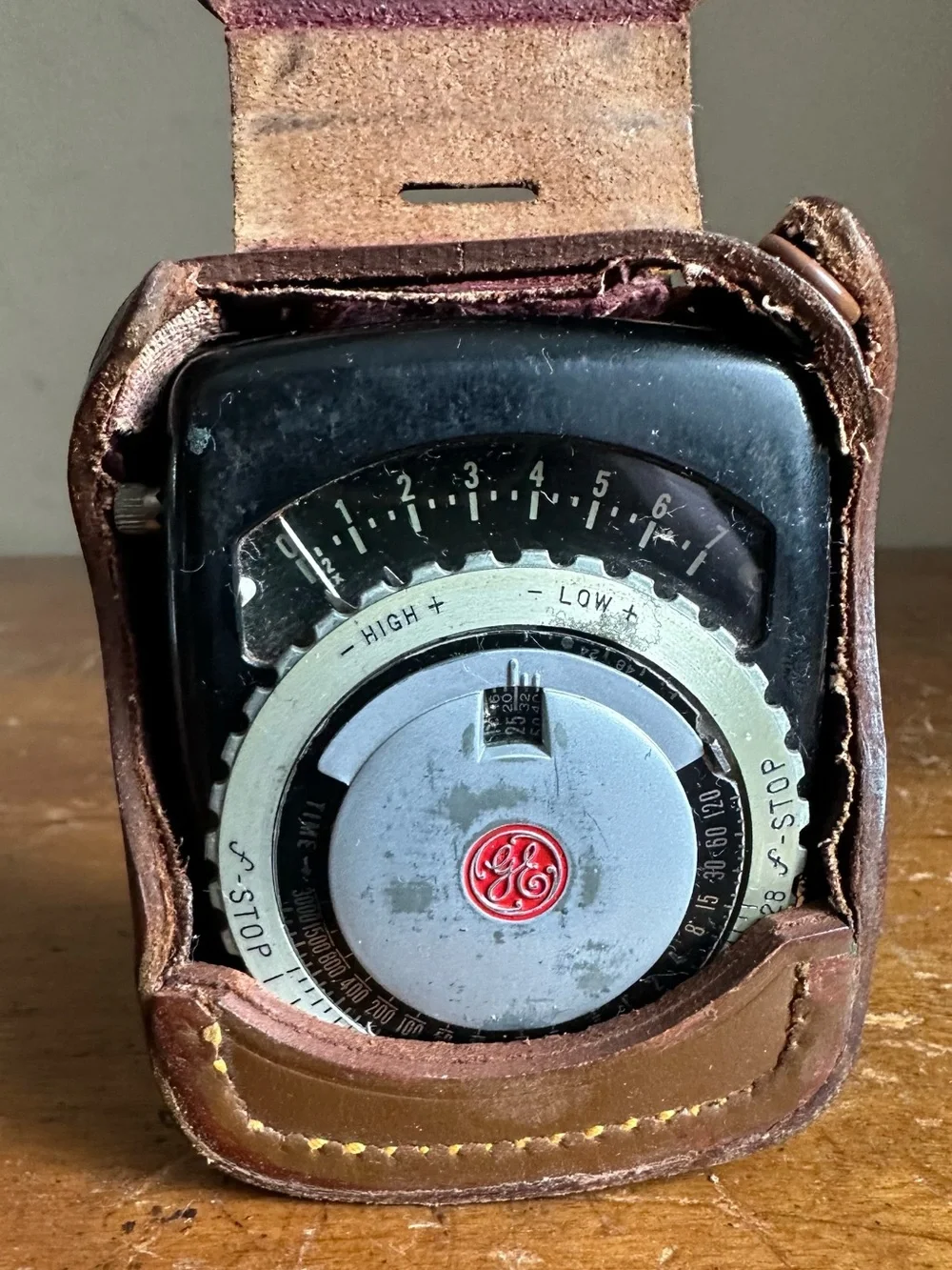 General Electric Type PR-1 Exposure Meter for Film or Plates in Case USA Made